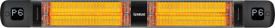 Luxeva PRO 3000-WL jet black инфракрасный обогреватель