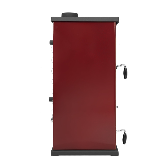 MBS THERMO VESTA PLUS DARK RED дровяная печь