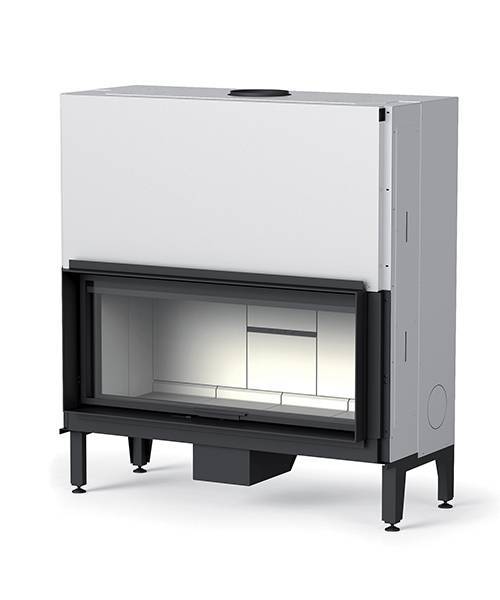 MCZ Plasma 115 прямое стекло фронтальная дровяная топка
