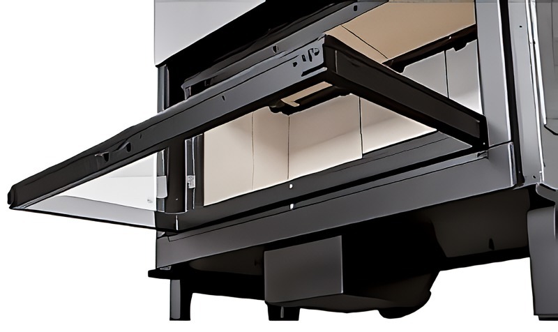 MCZ Plasma 75 прямое стекло фронтальная дровяная топка