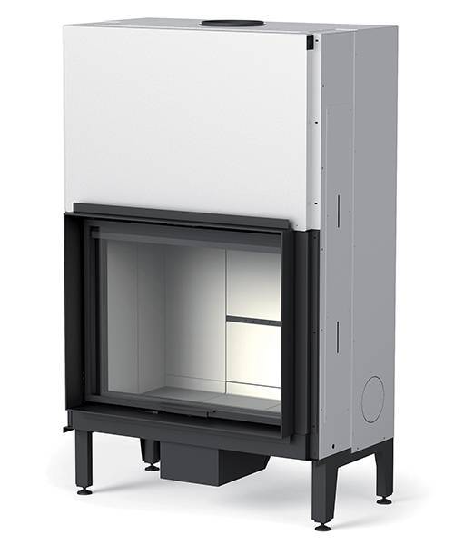 MCZ Plasma 85 прямое стекло фронтальная дровяная топка