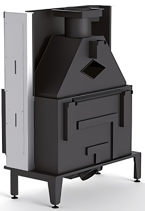 MCZ Plasma 95 dx угловое стекло левое угловая левая дровяная топка