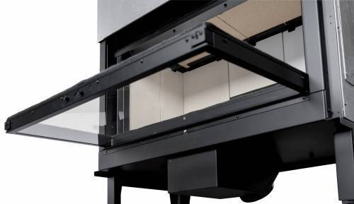 MCZ Plasma 95 прямое стекло фронтальная дровяная топка