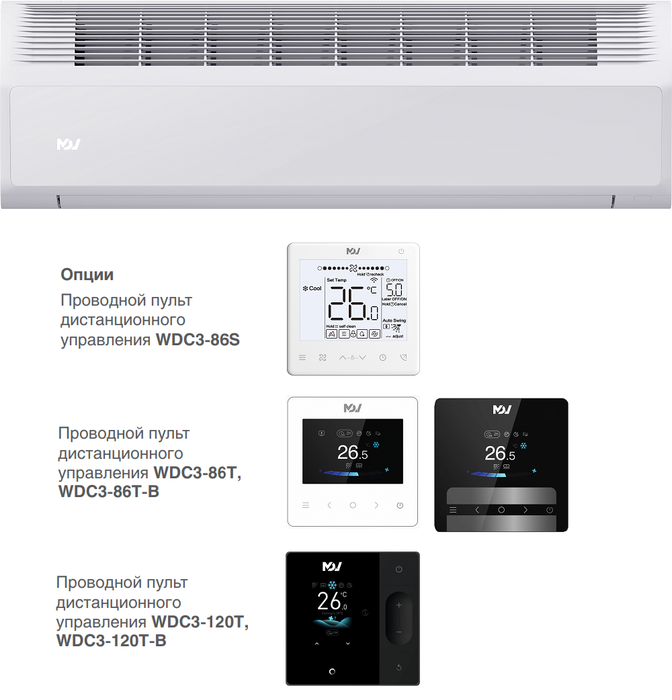 Mdv I3-71WMVR12D-B настенная VRF система 6-7,9 кВт