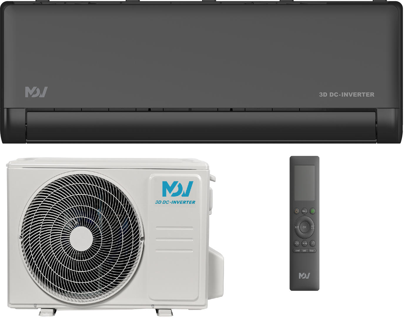 Mdv Integra Pro Black MDSBI2-09HRFN8/MDOBI2-09HFN8 настенный кондиционер