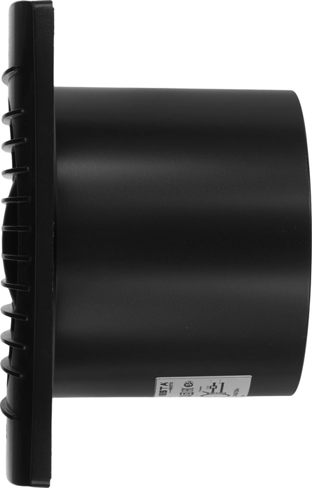 Metronex Vesta-Electric EF-100 Black вытяжка для ванной диаметр 100 мм