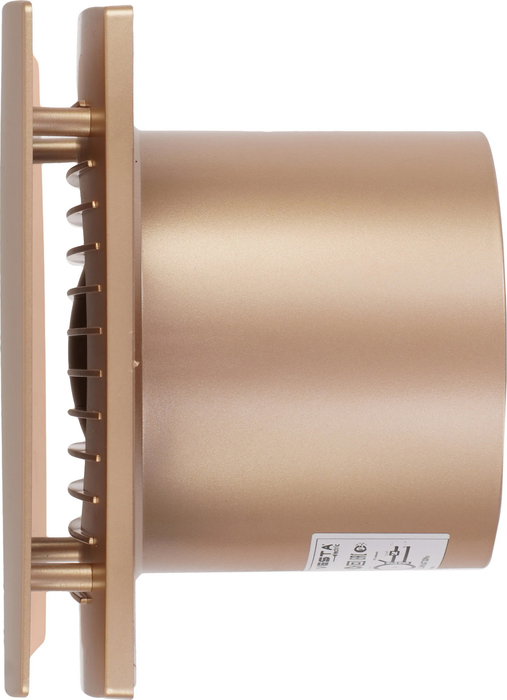 Metronex Vesta-Electric EF-100 Plus Gold вытяжка для ванной диаметр 100 мм