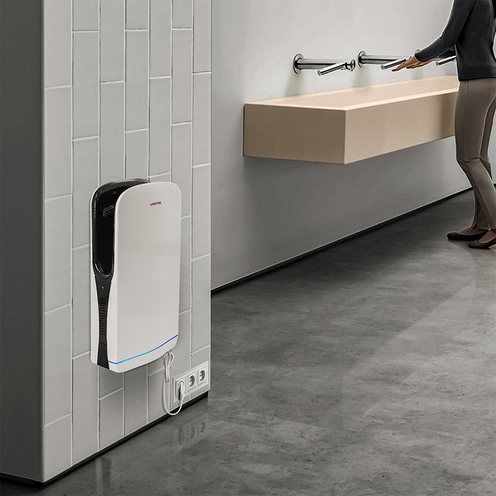 MEYVEL MH10-1800P1 (White) пластиковая сушилка для рук