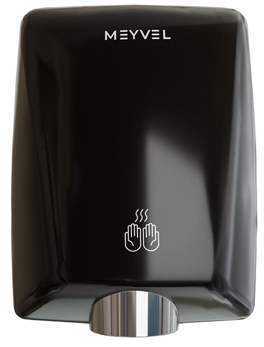 MEYVEL MH11-1600P2 (Black) пластиковая сушилка для рук