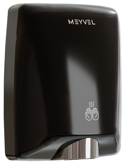 MEYVEL MH11-1600P2 (Black) пластиковая сушилка для рук