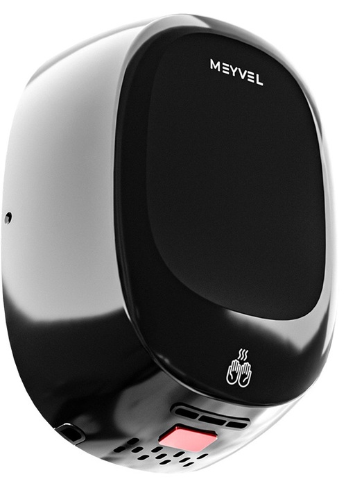 MEYVEL MH12-1000P2 (Black) пластиковая сушилка для рук