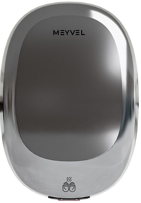 MEYVEL MH12-1000P2 (Chrome) пластиковая сушилка для рук