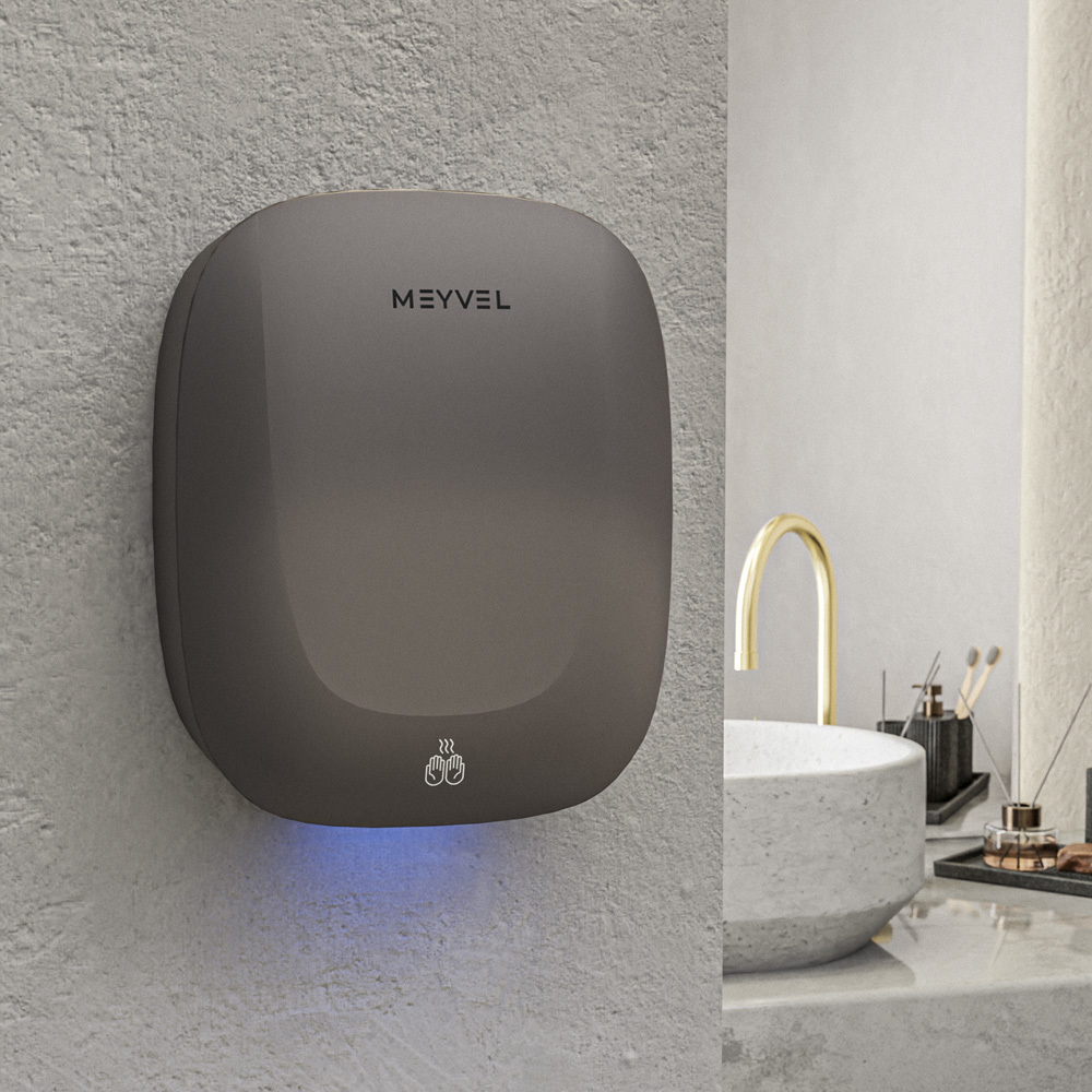 MEYVEL MH13-1000P2 (Gray) пластиковая сушилка для рук