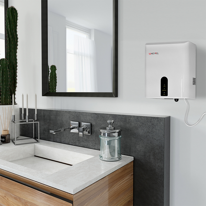MEYVEL MH3-1200P4 (White) пластиковая сушилка для рук