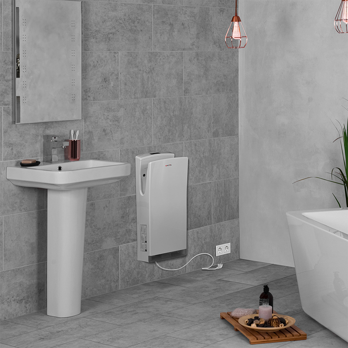 MEYVEL MH9-2000P1 (White) пластиковая сушилка для рук