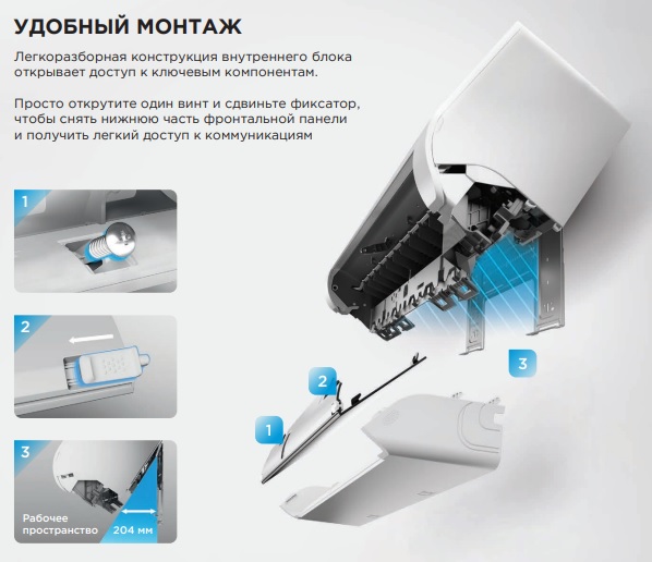 Midea Easy MSES1-07HRN8G1/MOES1-07HRN8G1/-40