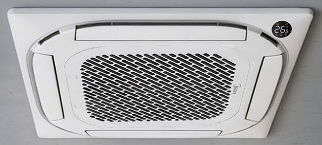 Midea MCA4-18HRN1G1/MOA1U-18HRN1G1/T-MBQ4-03C кассетный кондиционер