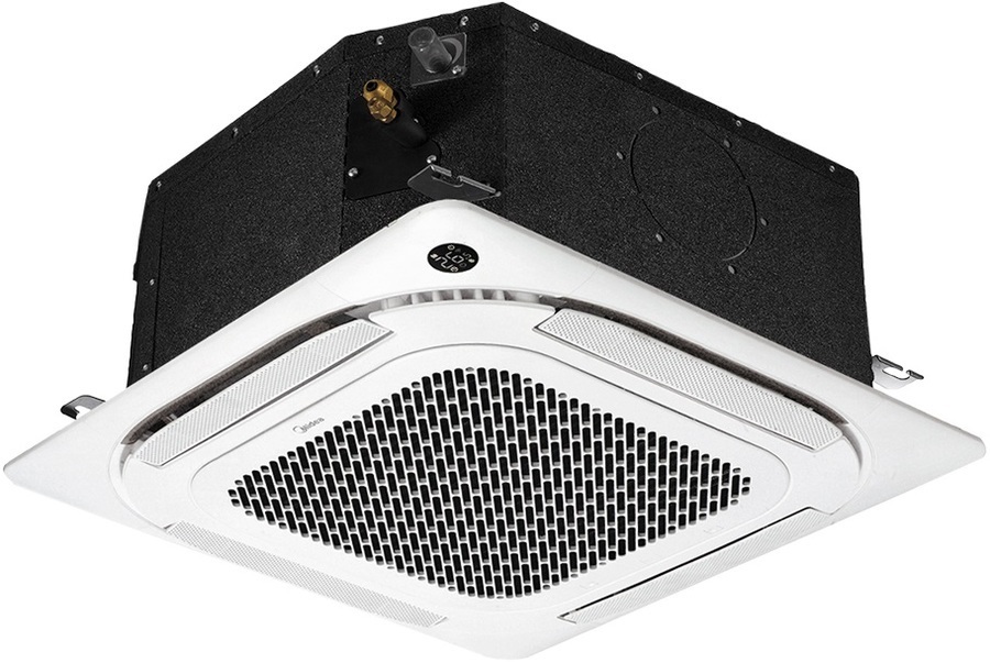 Midea MCA4U-18HRFNX-Q(GA)/MOA1U-18FRN8G1/T-MBQ4-03AWD кассетный кондиционер