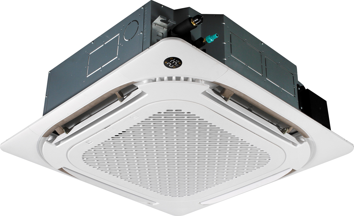 Midea MCD1-24HRN1G1/MOA1U-24HRN1G1/T-MBQ4-04A1 кассетный кондиционер