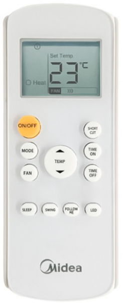Midea MPPDB-12HRN1-Q мобильный кондиционер мощностью 35 м<sup>2</sup> - 3.5 кВт