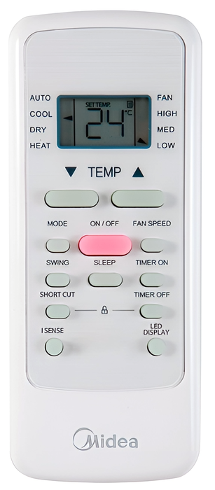 Midea MPPT-12CRN7-Q мобильный кондиционер мощностью 35 м<sup>2</sup> - 3.5 кВт