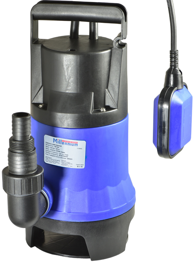 Millennium 550Вт, 7м с пластиковым корпусом фекальный насос
