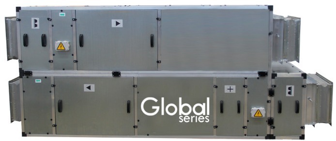 MIRAVENT GLOBAL PR 10000 W (с водяным калорифером) приточно-вытяжная установка
