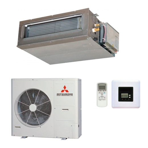 Mitsubishi Heavy FDUM140VH/FDC140VSA-W полупромышленная сплит-система канального типа