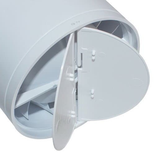 Mmotors ММ 100/110 круглый 110 м3/ч обратный клапан/решетка волна/хром вытяжка для ванной диаметр 100 мм