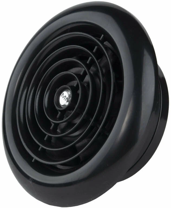 Mmotors ММ 120 круглый 150 м3/ч черный вытяжка для ванной диаметр 120 мм