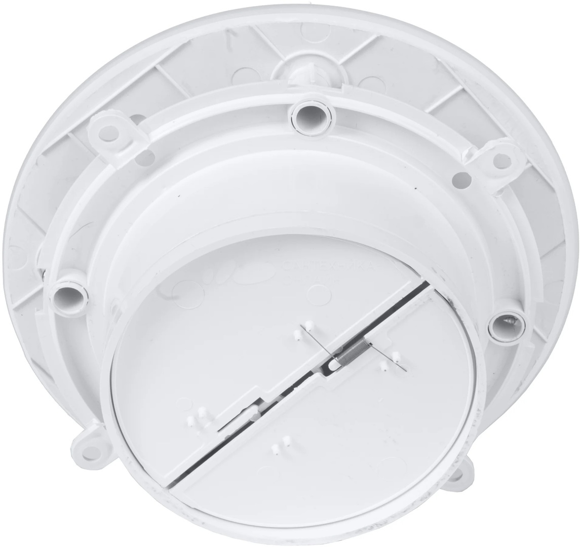 Mmotors ММ-Р 01 пластик круг, 90 м3/ч, 16 Вт, с обратным клапаном/белый матовый вытяжка для ванной диаметр 100 мм