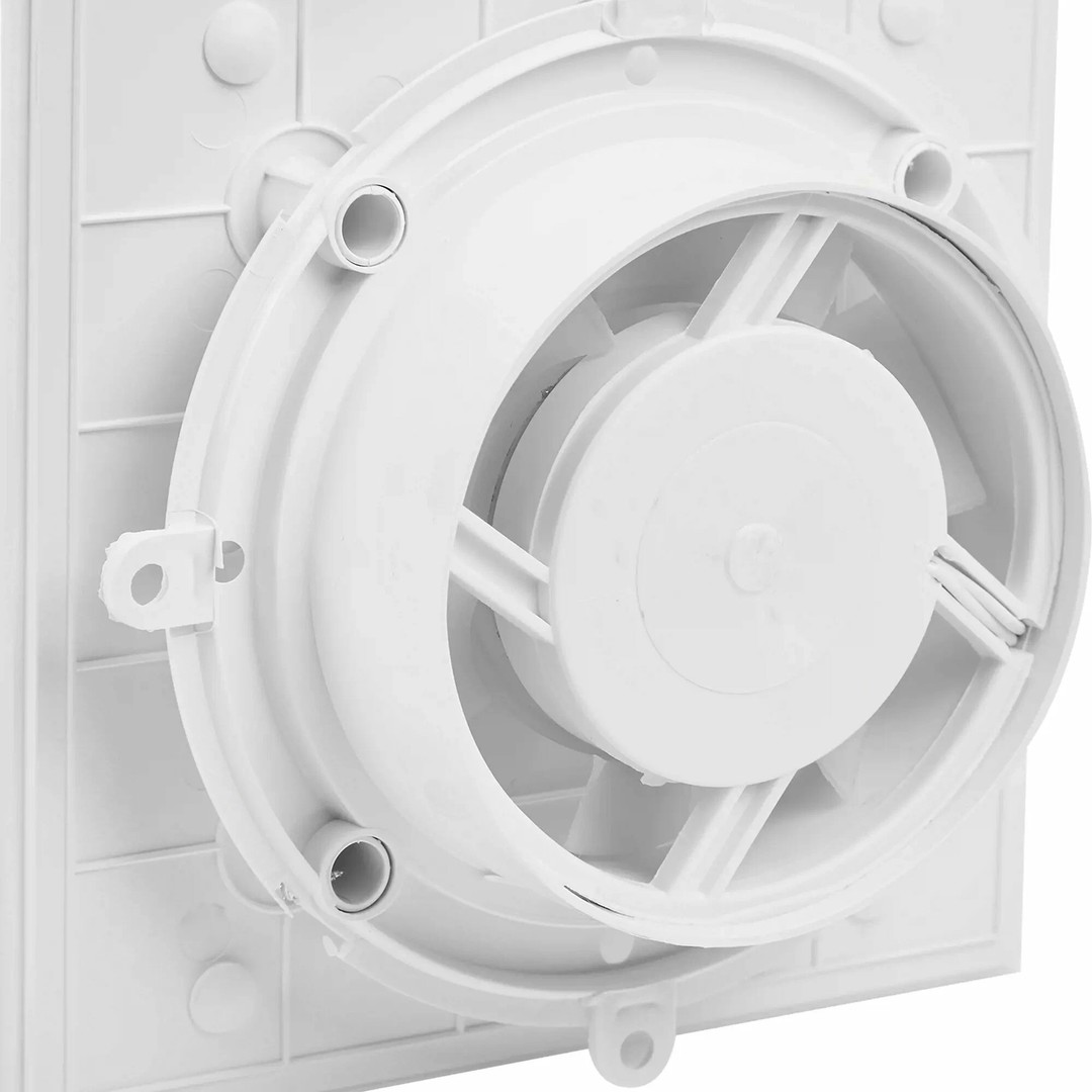 Mmotors ММ-Р 06 стекло прямое, 85 м3/ч, 13 Вт, белый глянец вытяжка для ванной диаметр 100 мм