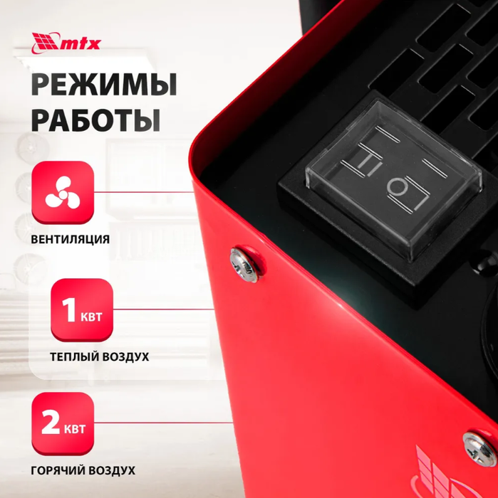 MTX SHCL-2000 электрическая тепловая пушка
