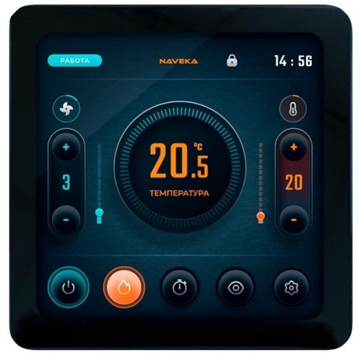 Naveka Node1-6000(50c)/RP,VEC(B355*2),W2 Classic с пультом TS4 приточно-вытяжная установка