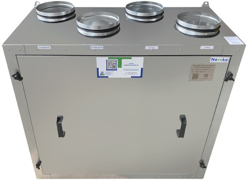 Naveka Node3-300(50m)/RR,VEC(Bs190),E0.4 Vertical с пультом TS4 приточно-вытяжная установка