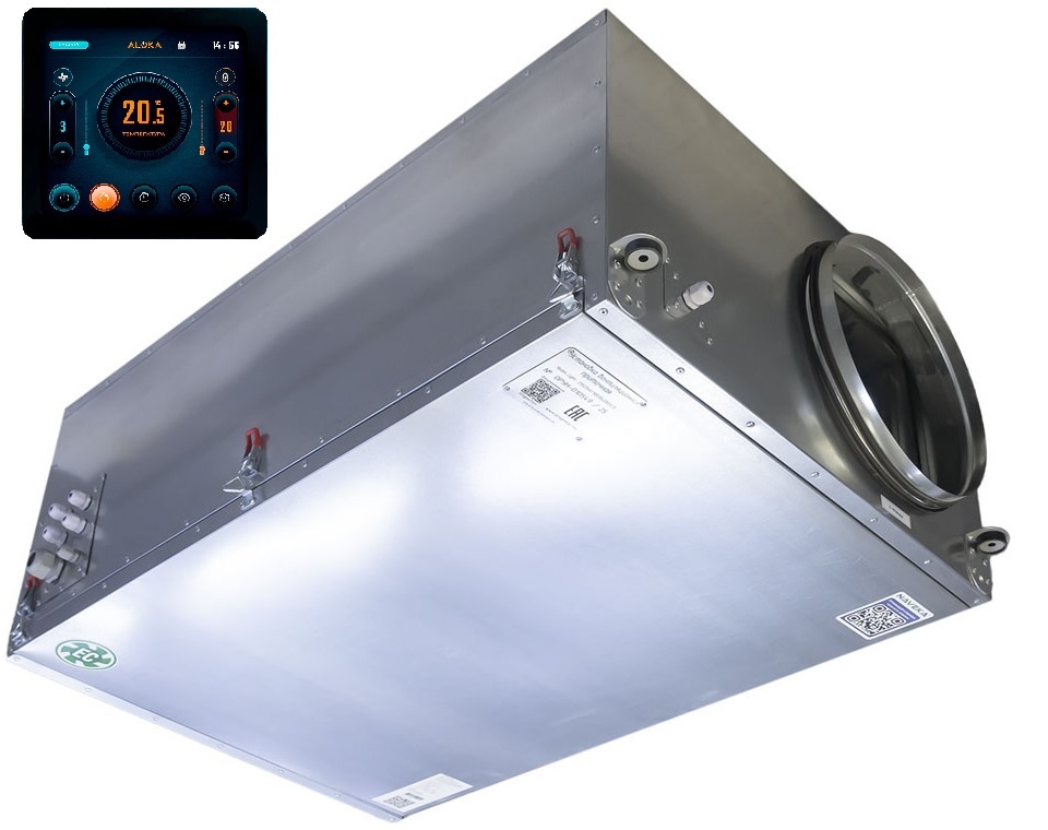 Naveka Node4 Light-315(25m)/VEC(Bs280), E11 с пультом TS4 приточная вентиляционная установка