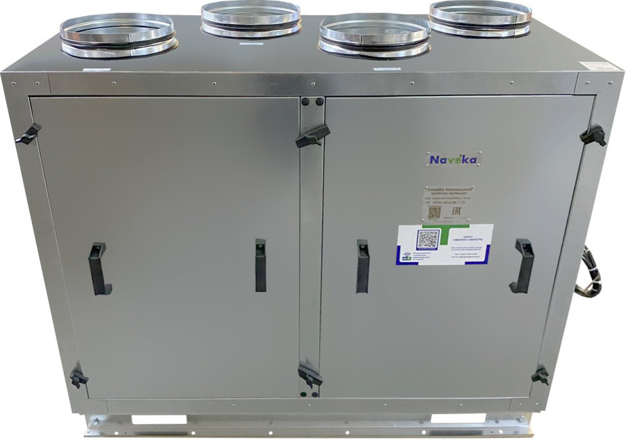 Naveka Node5-250(50m)/RP-M,VAC(D250),E2.6 Vertical с пультом Z031 приточно-вытяжная установка