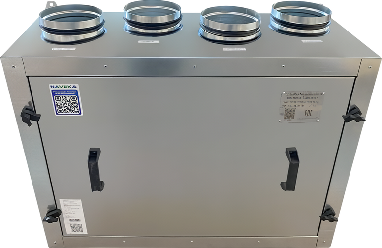 Naveka Node9-125(50m)/RP-M,VAC(D190) Vertical с пультом-термостатом приточно-вытяжная установка