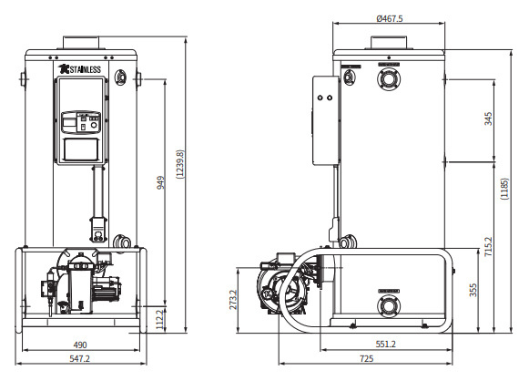 Navien 735RTD дизельный котел