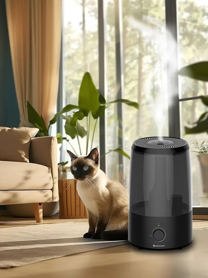 Neoclima ONYX 3.5L Black ультразвуковой увлажнитель воздуха