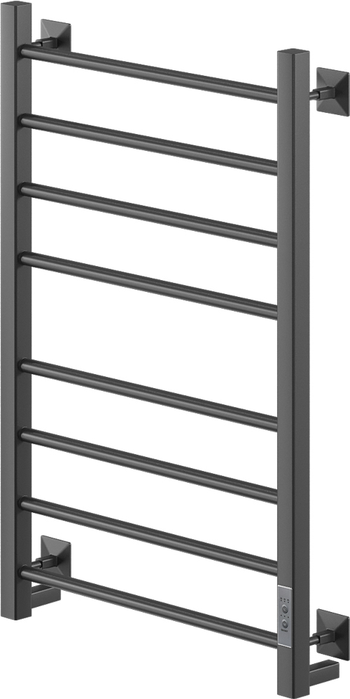 Ника STEP-3 80/40 RAL9005 черный матовый U электрический полотенцесушитель лесенка