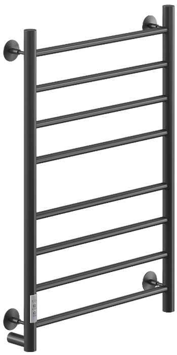 Ника WAY-2 80/40 RAL9005 черный матовый левый тэн электрический полотенцесушитель лесенка