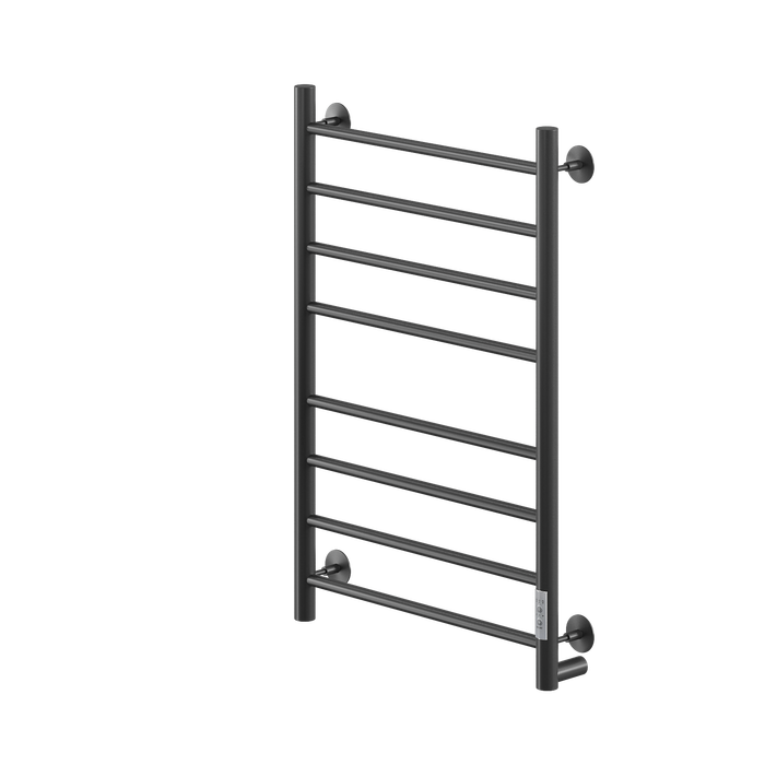 Ника WAY-2 80/40 RAL9005 черный матовый правый тэн электрический полотенцесушитель лесенка