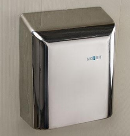 Nofer BIG FLOW 2050 W глянцевая (01451.B) металлическая сушилка для рук