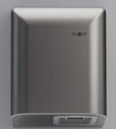 Nofer BIG FLOW 2050 W матовая (01451.S) металлическая сушилка для рук
