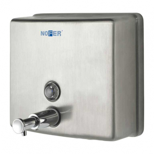 Nofer INOX матовый квадратный 1200 мл (03004.S) для мыла