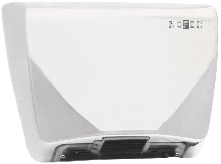 Nofer THIN 2350 W белая металлическая сушилка для рук