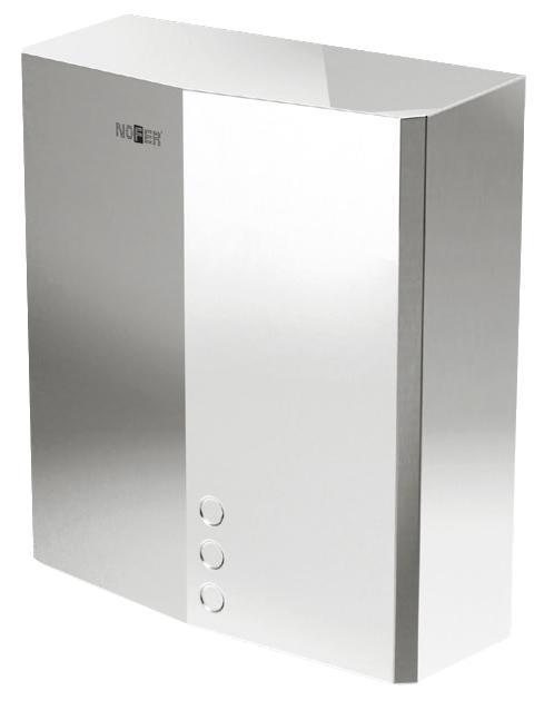 Nofer THIN EVO 2350 W глянцевая металлическая сушилка для рук