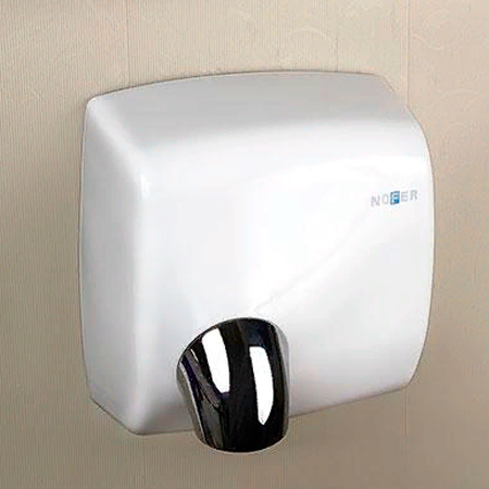Nofer WINDFLOW 2450 W белая (01151.W) металлическая сушилка для рук