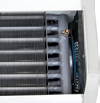 Olefini KWH-35 на горячей воде бытовая тепловая завеса